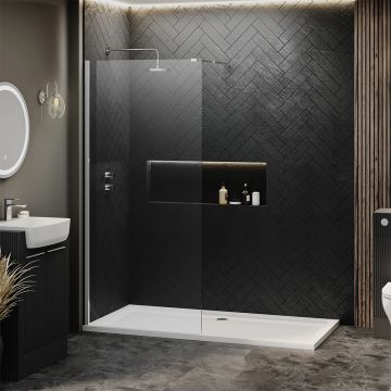 Aqua i 10mm Wetroom Screen Panel 700mm x 1900mm High