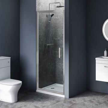 Aqua i 6 Infold Shower Door 760mm x 1850mm High (AIID076S)