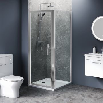 Aqua i 6 Shower Side Panel 800mm x 1800mm High - Reduced Height (AI6SP080S-1800)