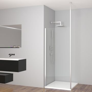 Aqua i 8 Wetroom Floor to Ceiling Support Pole - Silver (AI8SPOLES)