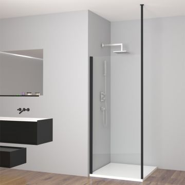 Aqua i 8 Wetroom Floor to Ceiling Support Pole - Black (AI8SPOLEB)