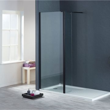 Aqua i 10 Black Flipper Panel 300mm x 2000mm High (AI10WRP030B-20H)