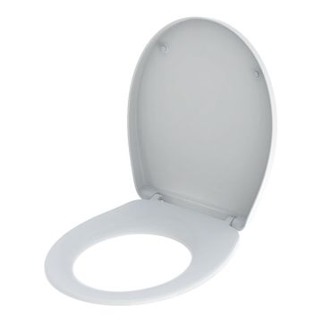 Aqua I Adjustable SS Hinged Bottom Fixing Toilet Seat