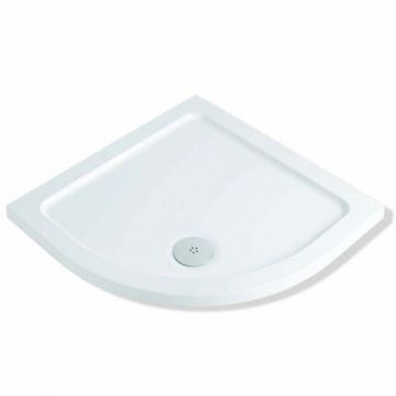 MX Elements Low profile Quadrant shower trays Stone Resins Quadrant 1000mm x 1000mm Flat top (MX083)
