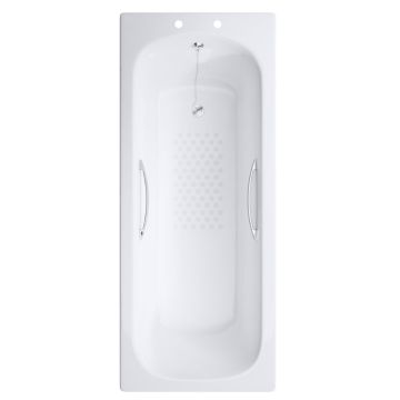 Lecico Atlas Trade Steel Bath 1700 x 700mm Slip Resistant with Feet & Grips (LEC001)