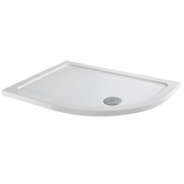 MX Elements Anti-Slip Right Hand Offset Quadrant Shower Tray 1300mm x 760mm (MXAS1071)