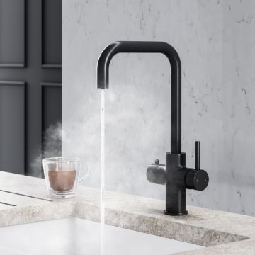 Noveua 3 in 1 Boiling Water Tap With Filter & Boiling Tank - Matt Black (NV600MB)