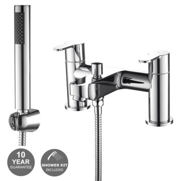 Noveua Acton Bath Shower Mixer  - Chrome (NV006)