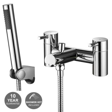 Noveua Clapham Bath Shower Mixer - Chrome (NV098)