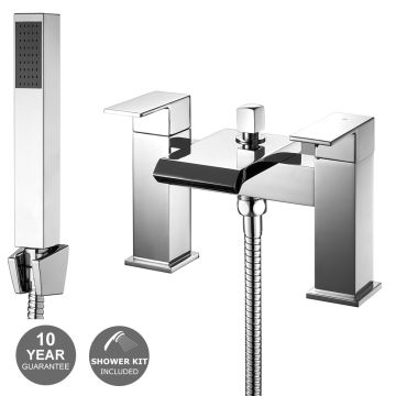 Noveua Fulham Bath Shower Mixer - Chrome (NV044)