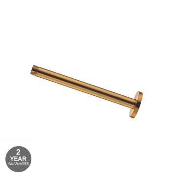 Noveua Islington Round Ceiling Arm - Brushed Brass (NV184-BB)