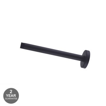 Noveua Islington Round Ceiling Arm - Matt Black (NV184-MB)