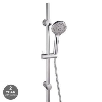 Noveua Islington Deluxe Round Slide Rail Kit - Chrome (NV198)