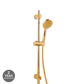 Noveua Islington Round Slide Rail Kit - Brushed Brass (NV192-BB)