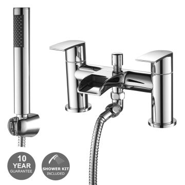 Noveua Knightsbridge Bath Shower Mixer - Chrome (NV012)