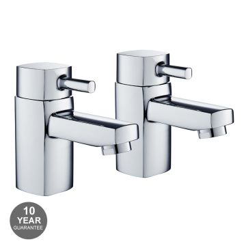 Noveua Lambeth Bath Taps - Chrome (NV090)