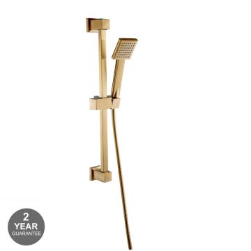 Noveua Mayfair Square Slide Rail Kit - Brushed Brass (NV194-BB)