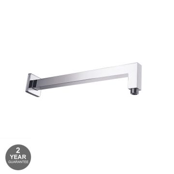 Noveua Mayfair Wall Mounted Shower Arm Square - Type A - Chrome (NV186)