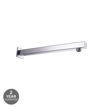 Noveua Mayfair Wall Mounting Square Shower Arm 2 - Chrome (NV188)