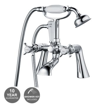 Noveua Paddington Bath Shower Mixer - Chrome (NV126)
