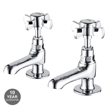 Noveua Paddington Bath Taps - Chrome (NV130)
