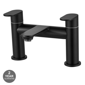 Noveua Preston Bath Filler - Matt Black (NV302MB)