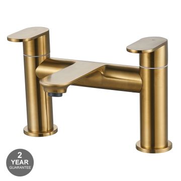 Noveua Preston Bath Filler - Brushed Brass (NV302BB)