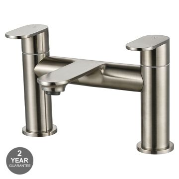 Noveua Preston Bath Filler - Brushed Nickel