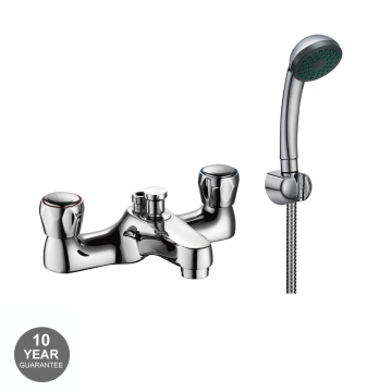 Noveua Richmond Deck Mounted Bath Shower Mixer - Chrome (NV450)