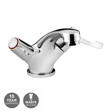 Noveua Richmond 3" Lever Mono Basin Mixer - Chrome (NV231)