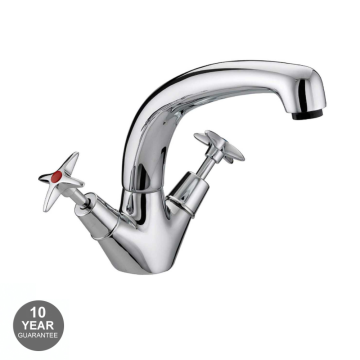 Noveua Richmond X-Top 1 Tap Hole Sink Mixer - Chrome (NV466)