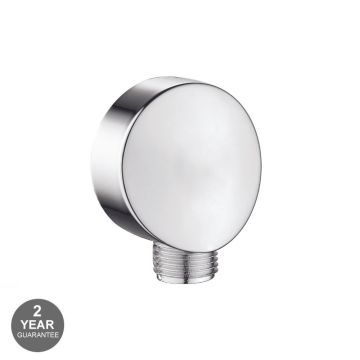 Noveua Outlet Elbow Round - Chrome (NV200)