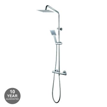 Noveua Westminster Square Thermostatic Shower Set - Chrome
- Promo (NV139S)