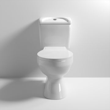 Aqua i Varda Close Coupled Toilet With Seat (AISW010)