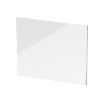 Polar 700mm Square Shower Bath Front Panel - Gloss White (PBNMP131)